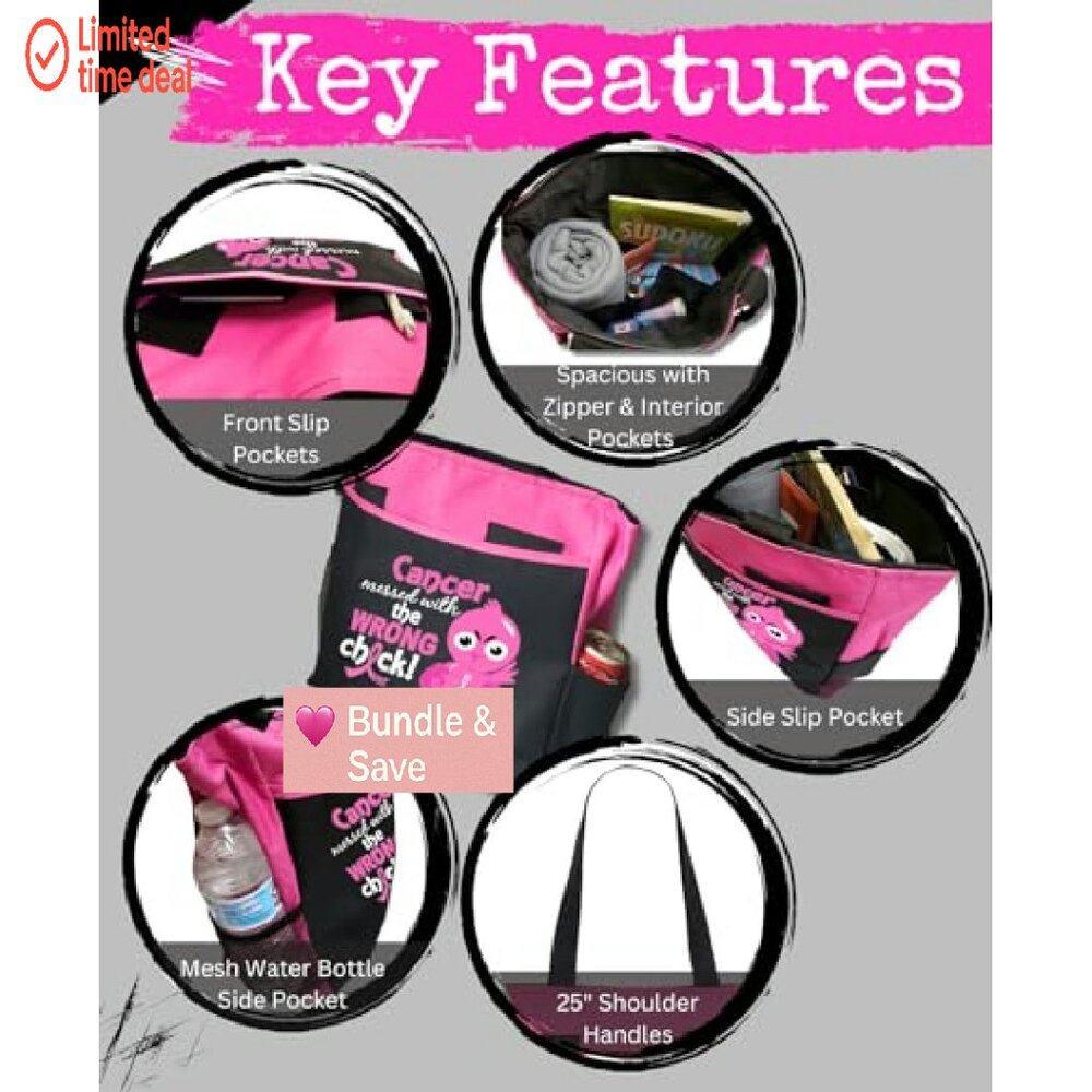 Large Durable Polyester Tote Bag With Multiple Po… - image 6